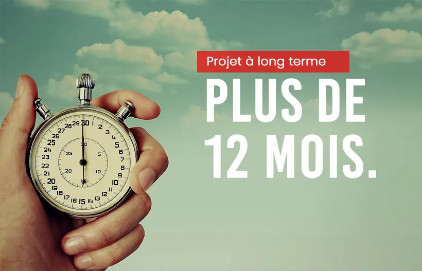 Projet à long terme : plus d'un an